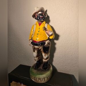 Chalkware Deputy From 1940 By E J Borman